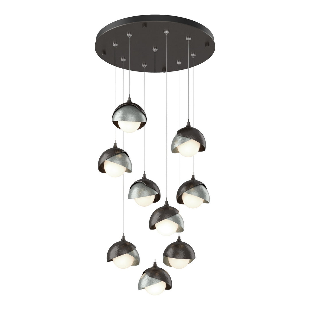 Hubbardton Forge Canada - 131105-SKT-STND-14-82-GG0711 - LED Pendant - Brooklyn - Oil Rubbed Bronze