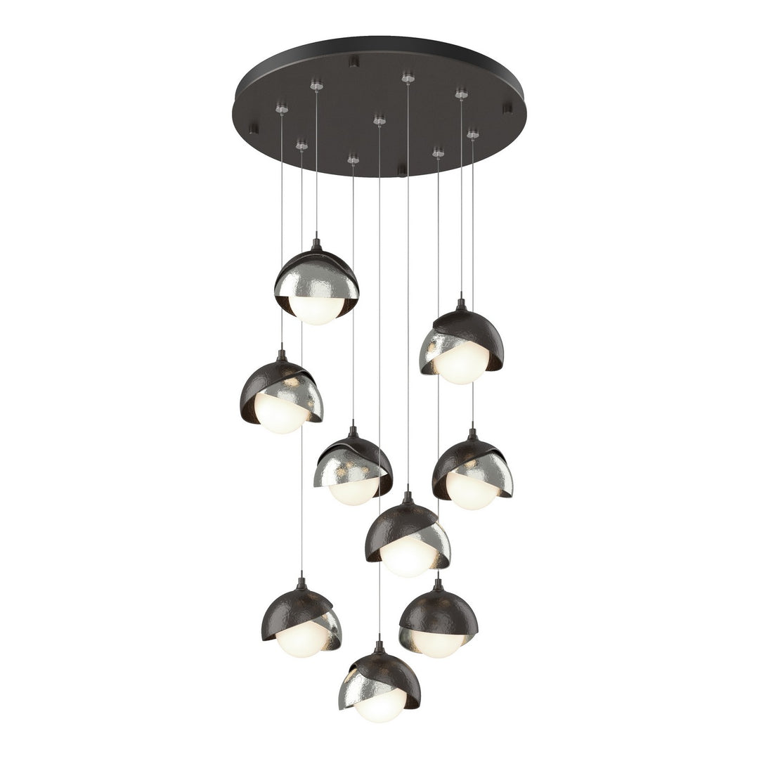 Hubbardton Forge Canada - 131105-SKT-STND-14-85-GG0711 - LED Pendant - Brooklyn - Oil Rubbed Bronze
