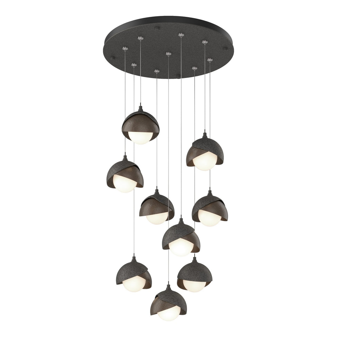 Hubbardton Forge Canada - 131105-SKT-STND-20-05-GG0711 - LED Pendant - Brooklyn - Natural Iron