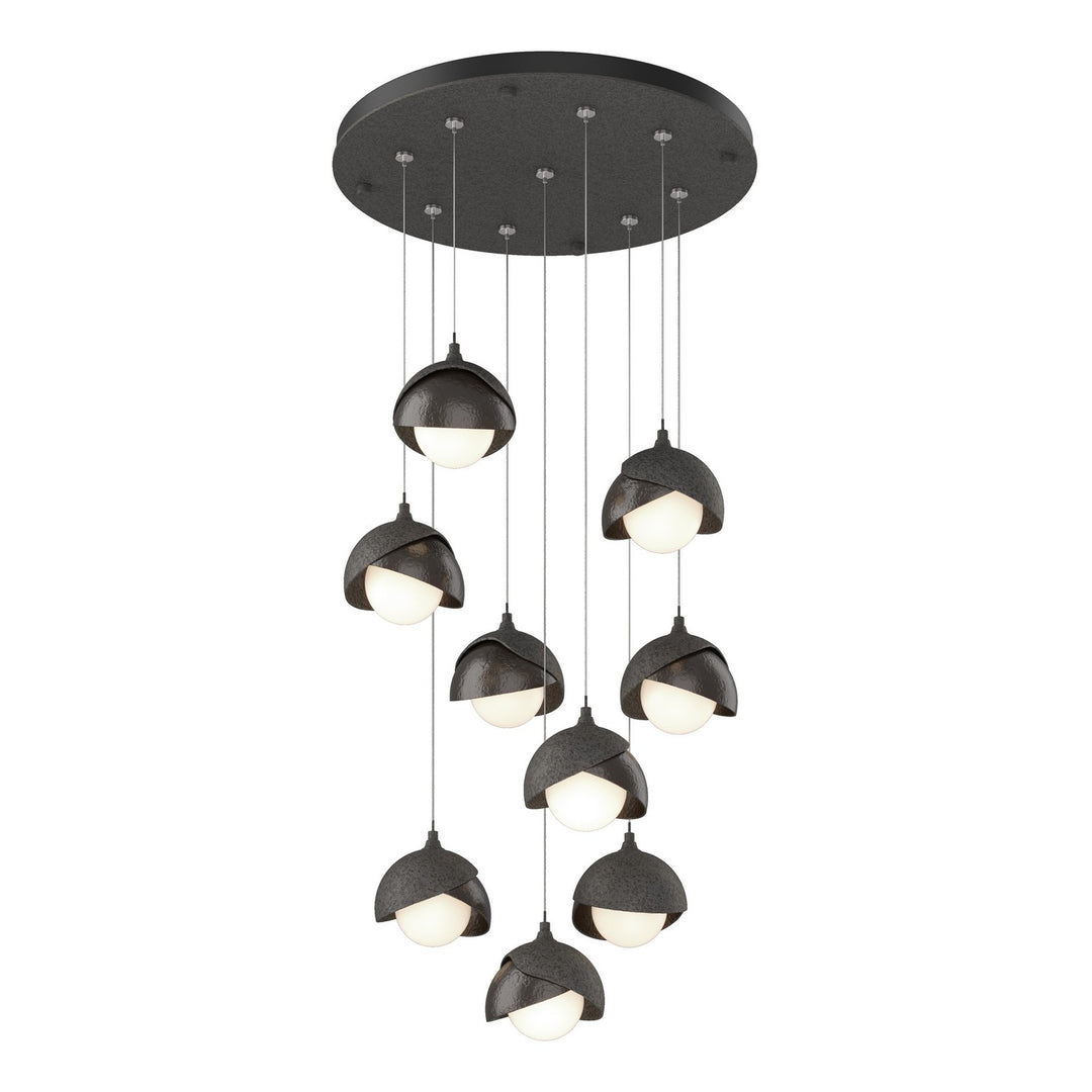 Hubbardton Forge Canada - 131105-SKT-STND-20-14-GG0711 - LED Pendant - Brooklyn - Natural Iron