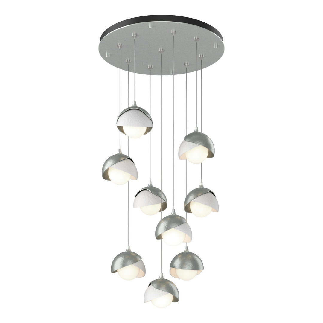 Hubbardton Forge Canada - 131105-SKT-STND-82-02-GG0711 - LED Pendant - Brooklyn - Vintage Platinum