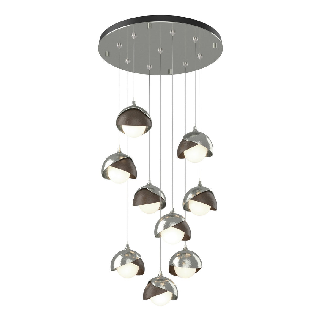 Hubbardton Forge Canada - 131105-SKT-STND-85-05-GG0711 - LED Pendant - Brooklyn - Sterling