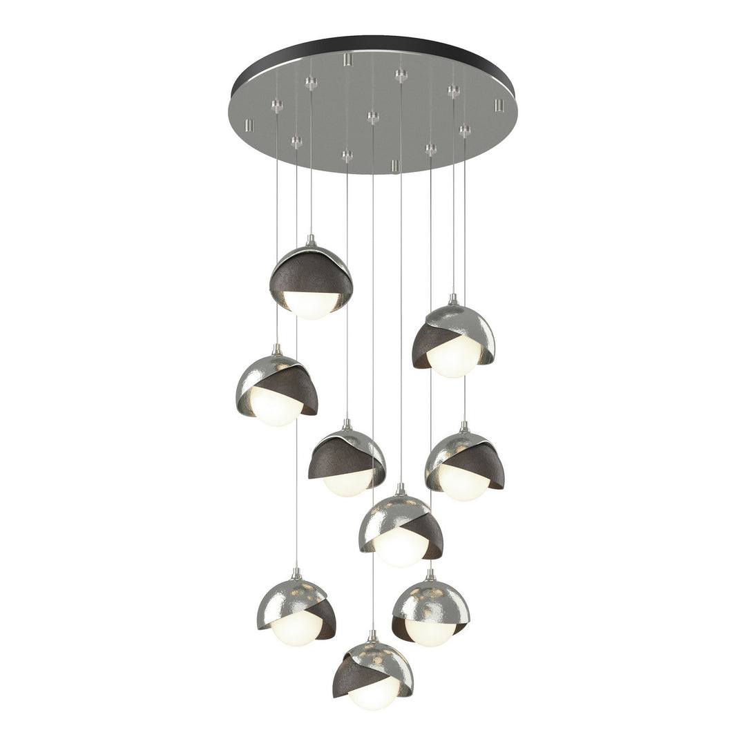 Hubbardton Forge Canada - 131105-SKT-STND-85-07-GG0711 - LED Pendant - Brooklyn - Sterling