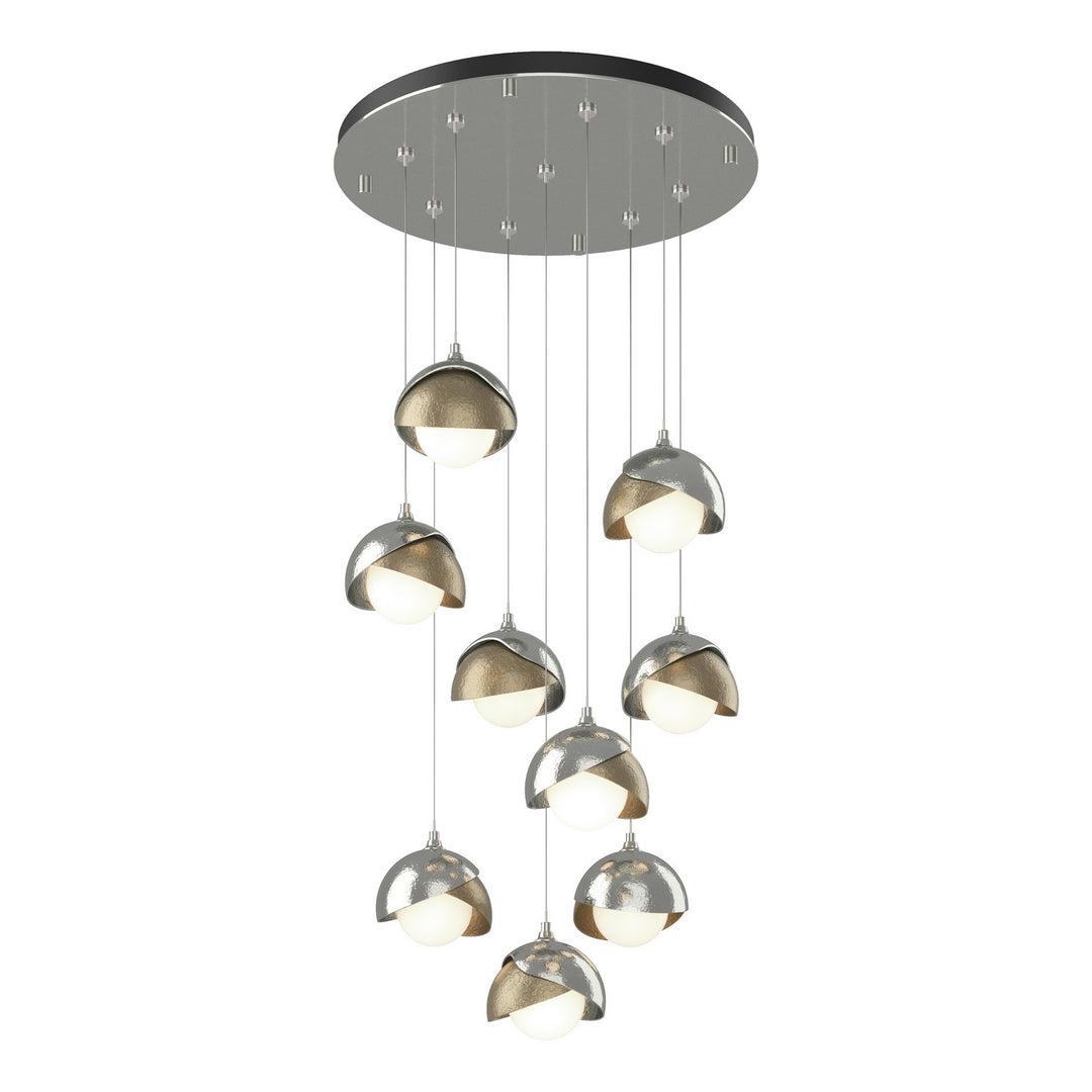 Hubbardton Forge Canada - 131105-SKT-STND-85-84-GG0711 - LED Pendant - Brooklyn - Sterling