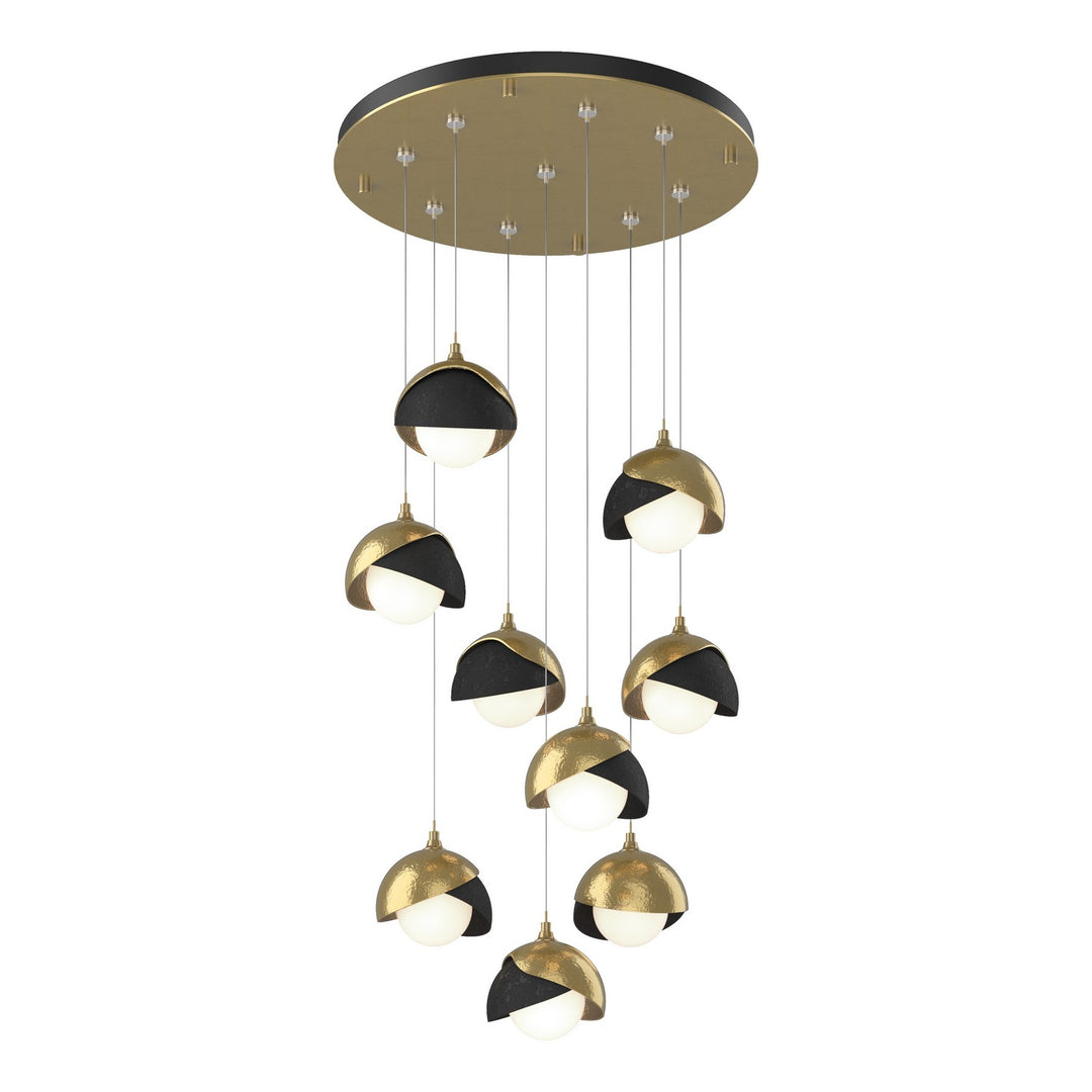 Hubbardton Forge Canada - 131105-SKT-STND-86-10-GG0711 - LED Pendant - Brooklyn - Modern Brass