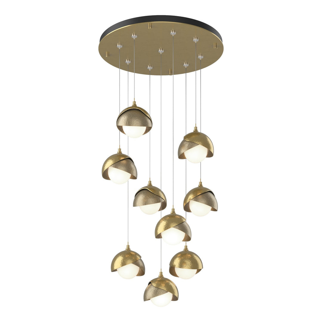 Hubbardton Forge Canada - 131105-SKT-STND-86-84-GG0711 - LED Pendant - Brooklyn - Modern Brass