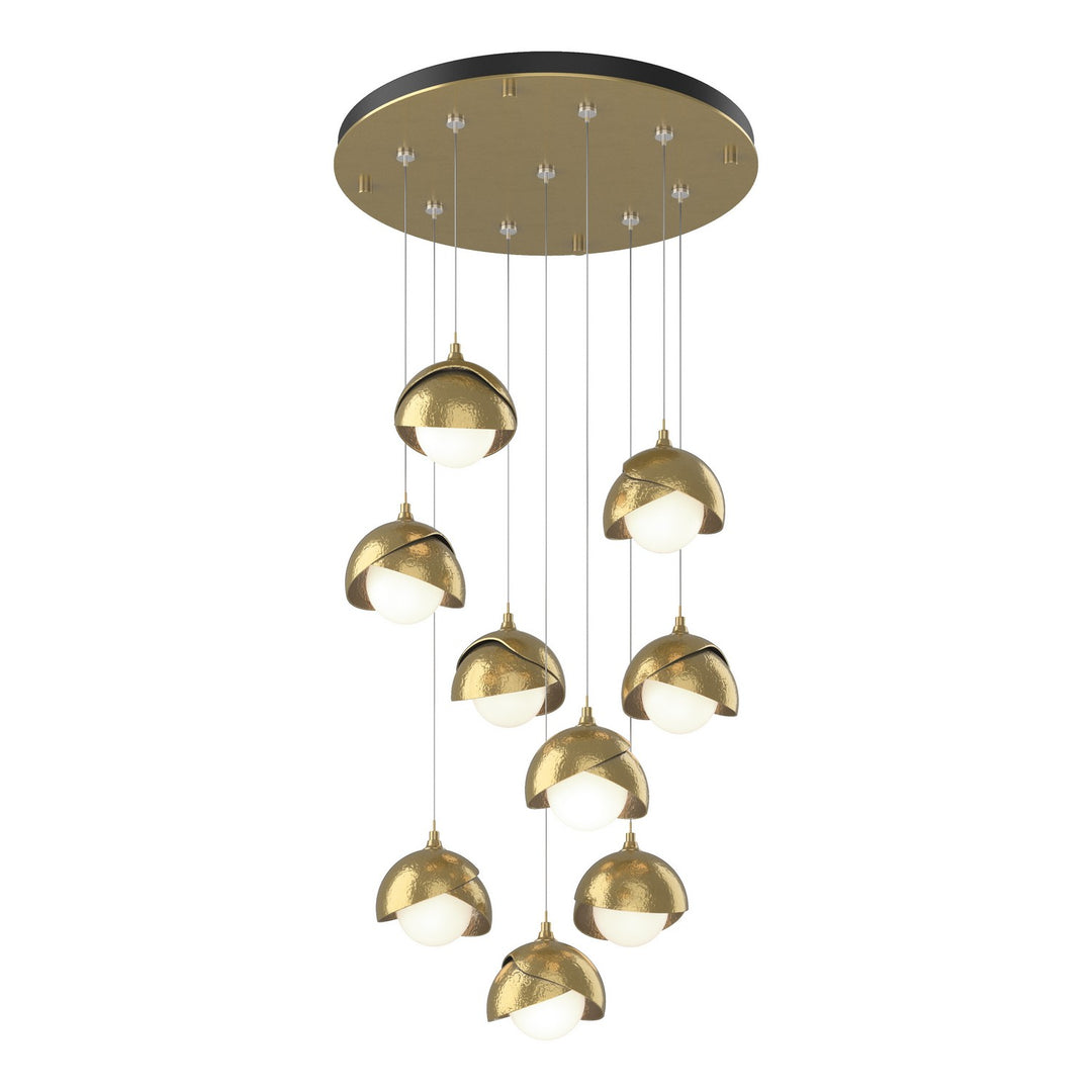Hubbardton Forge Canada - 131105-SKT-STND-86-86-GG0711 - LED Pendant - Brooklyn - Modern Brass