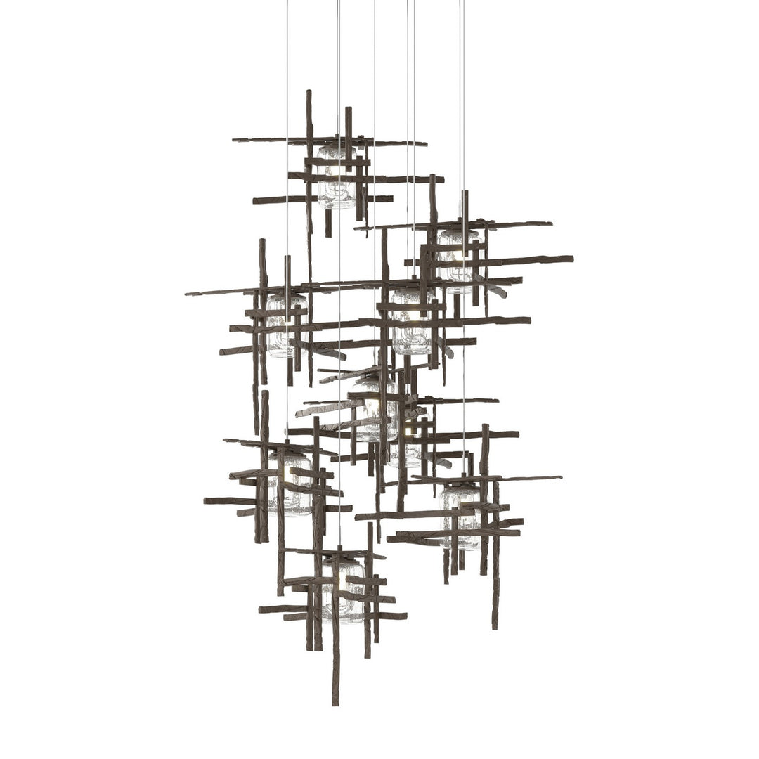 Hubbardton Forge Canada - 131107-SKT-LONG-05-II0728 - LED Pendant - Tura - Bronze