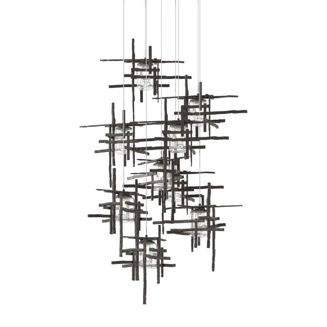 Hubbardton Forge Canada - 131107-SKT-LONG-14-II0728 - LED Pendant - Tura - Oil Rubbed Bronze