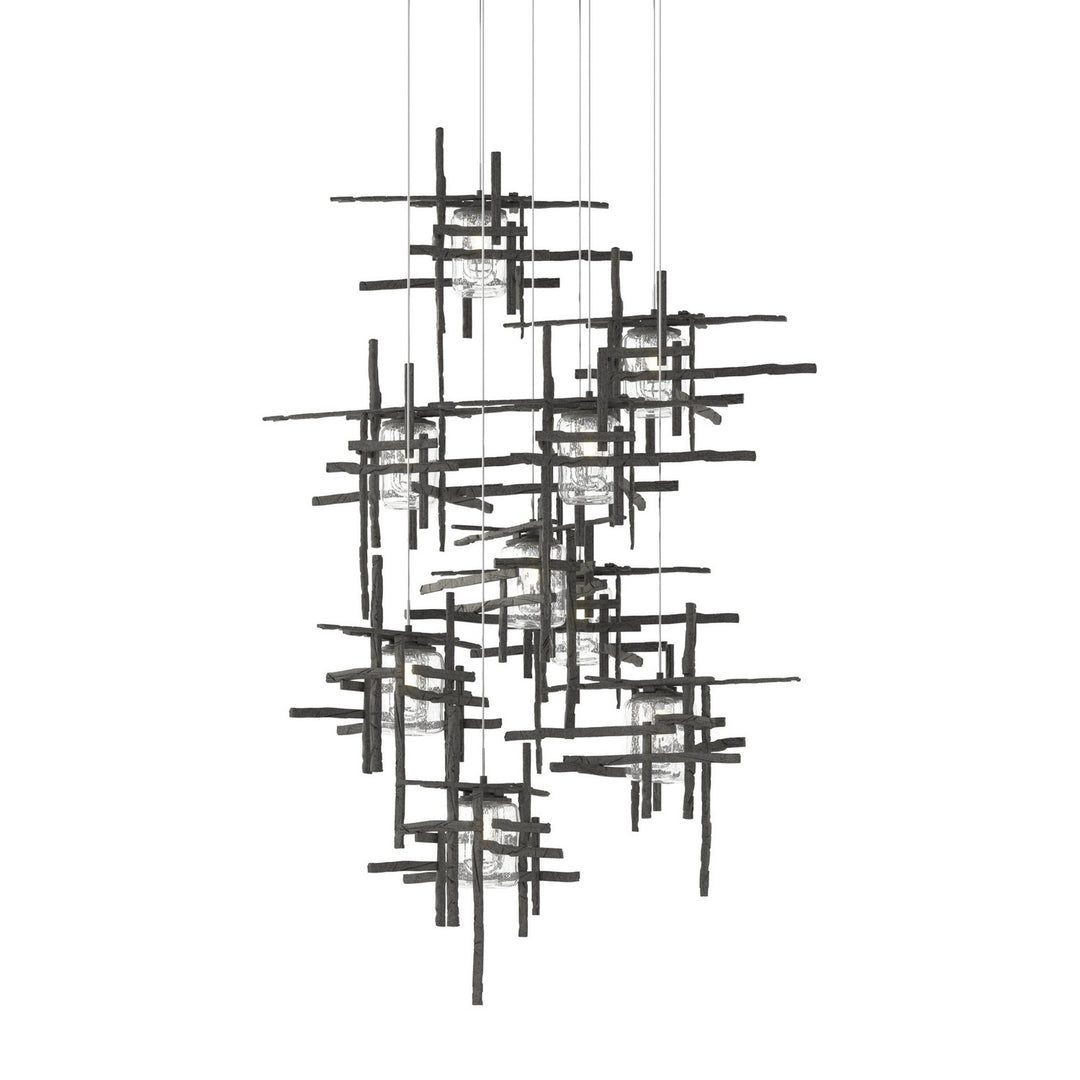 Hubbardton Forge Canada - 131107-SKT-LONG-20-II0728 - LED Pendant - Tura - Natural Iron