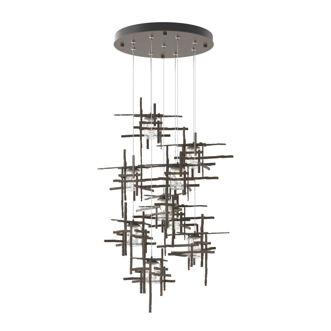 Hubbardton Forge Canada - 131107-SKT-STND-05-II0728 - LED Pendant - Tura - Bronze