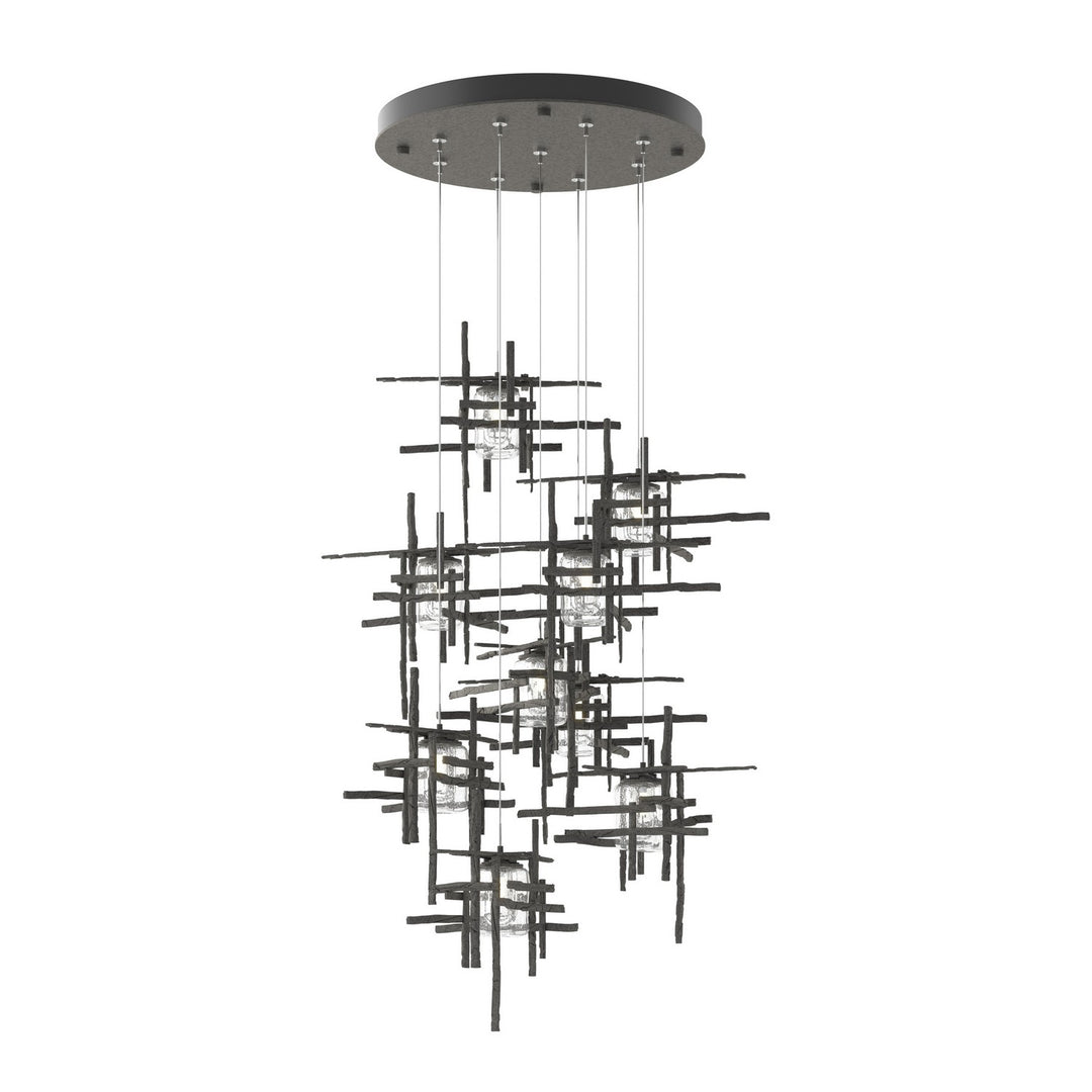 Hubbardton Forge Canada - 131107-SKT-STND-20-II0728 - LED Pendant - Tura - Natural Iron