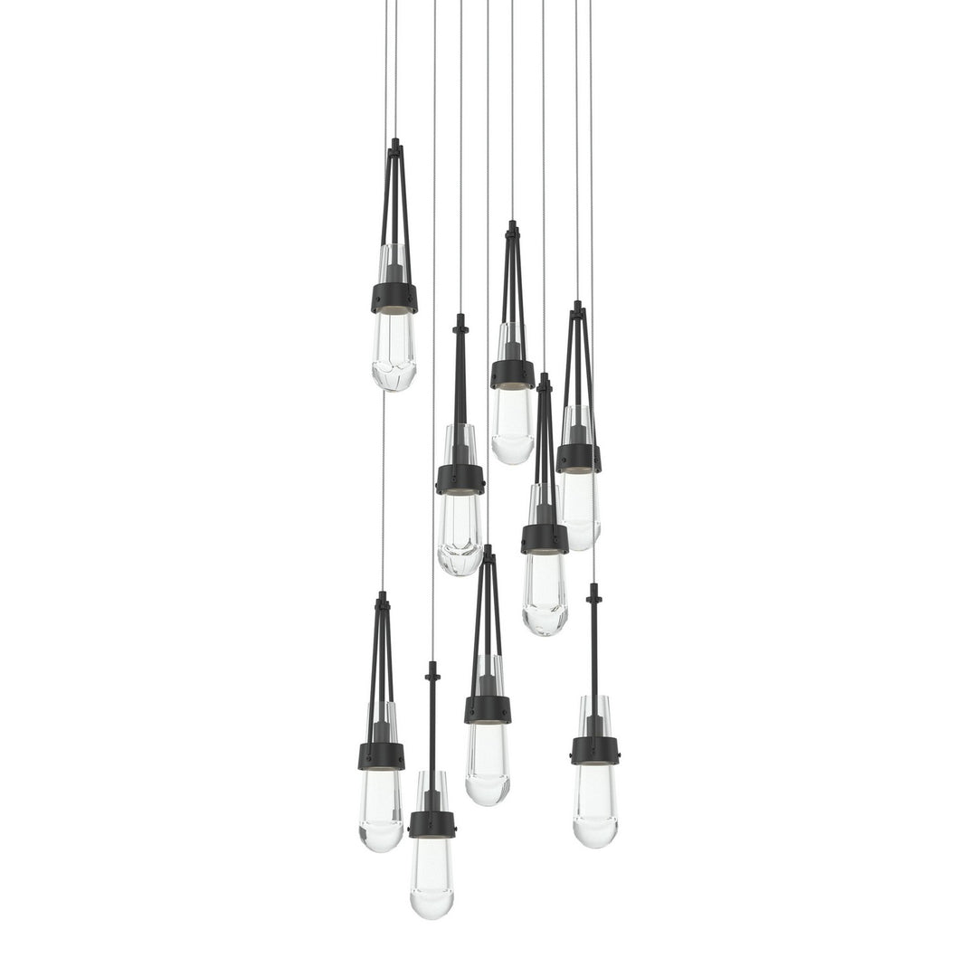 Hubbardton Forge Canada - 131108-SKT-LONG-10-ZM0434 - LED Pendant - Link - Black