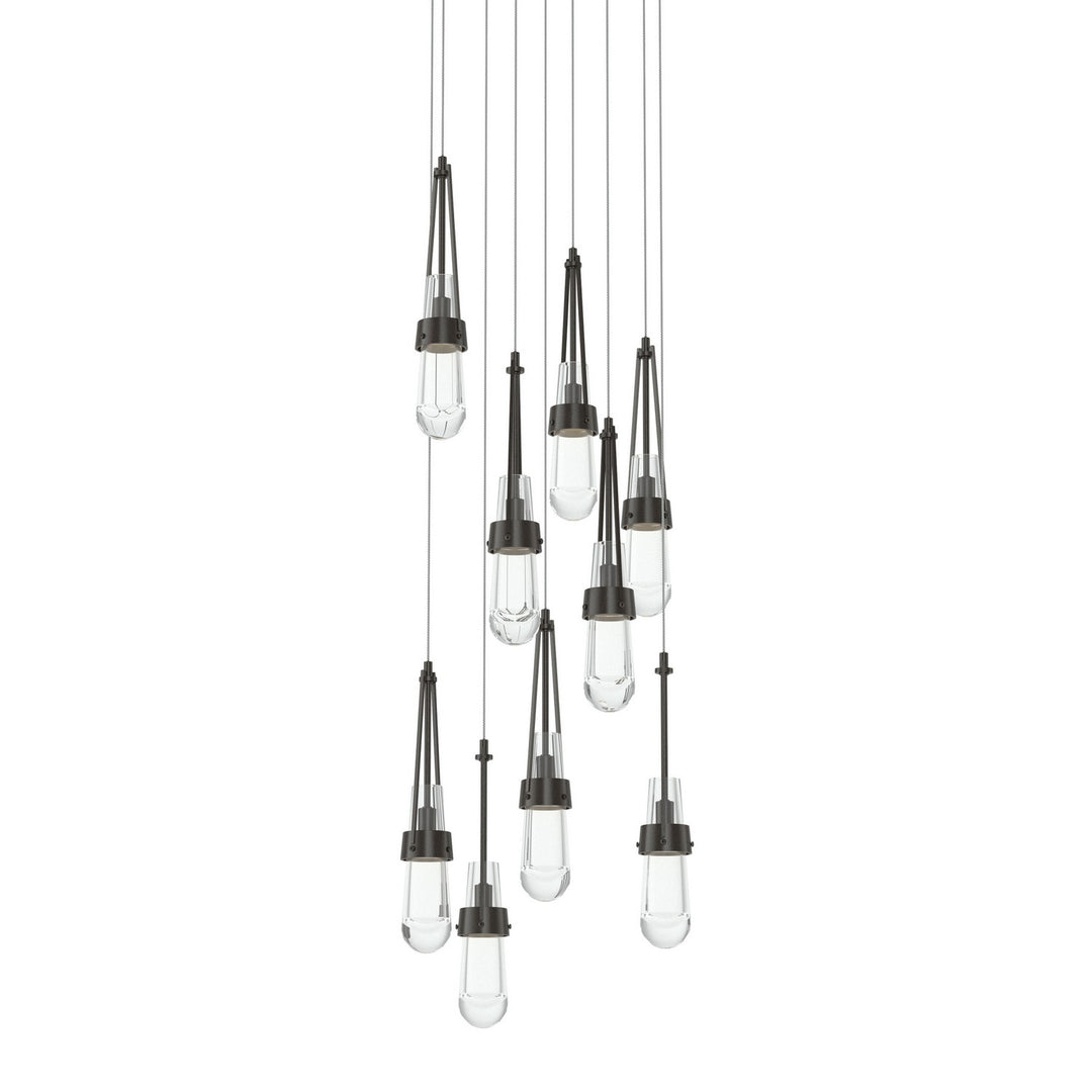 Hubbardton Forge Canada - 131108-SKT-LONG-14-ZM0434 - LED Pendant - Link - Oil Rubbed Bronze