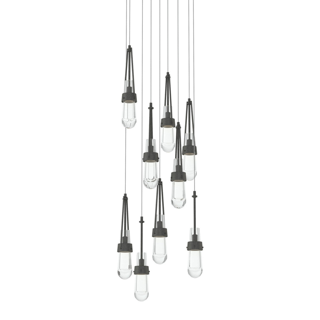 Hubbardton Forge Canada - 131108-SKT-LONG-20-ZM0434 - LED Pendant - Link - Natural Iron