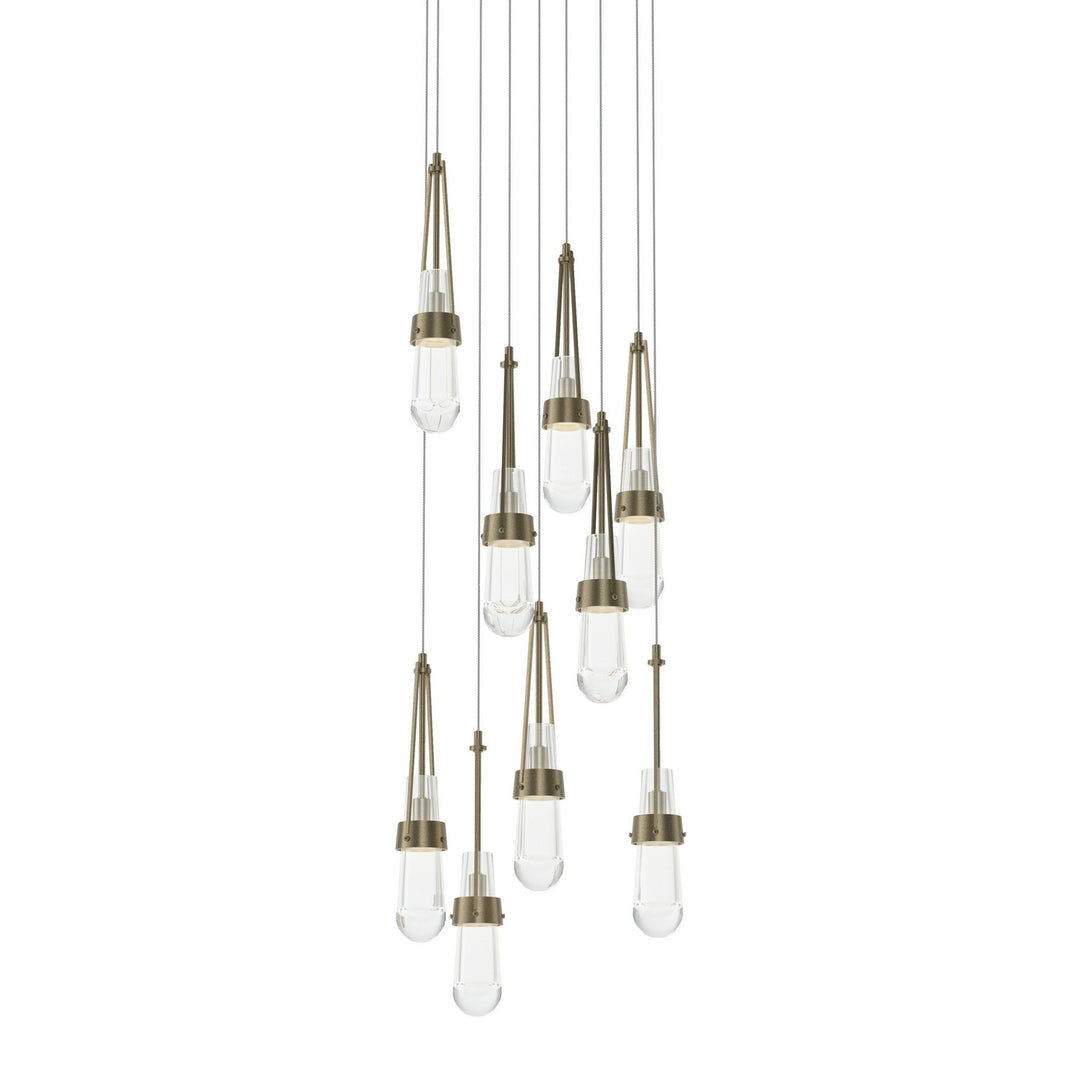 Hubbardton Forge Canada - 131108-SKT-LONG-84-ZM0434 - LED Pendant - Link - Soft Gold