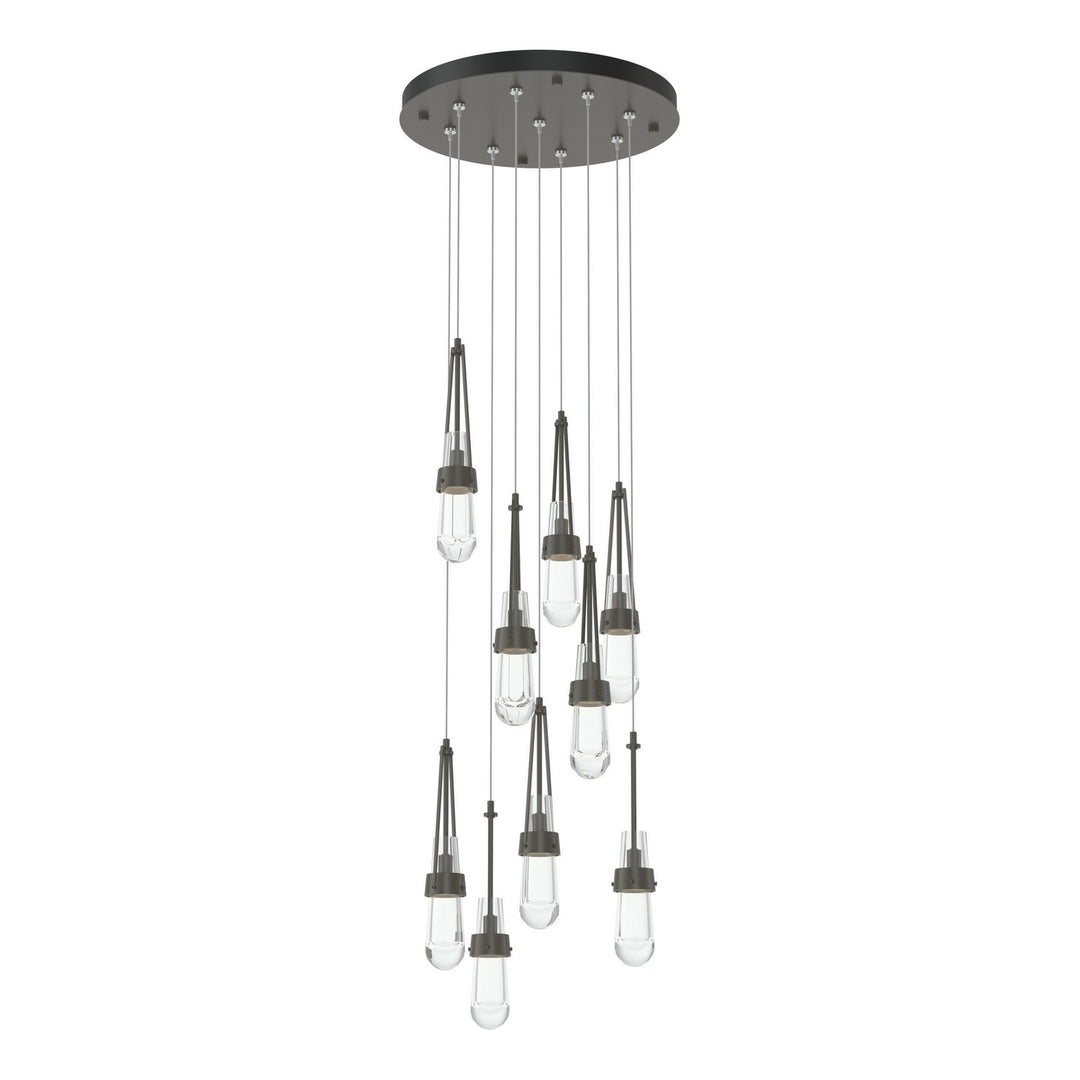 Hubbardton Forge Canada - 131108-SKT-STND-07-ZM0434 - LED Pendant - Link - Dark Smoke