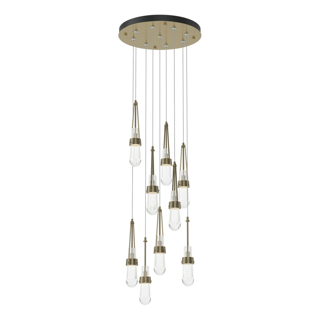 Hubbardton Forge Canada - 131108-SKT-STND-84-ZM0434 - LED Pendant - Link - Soft Gold