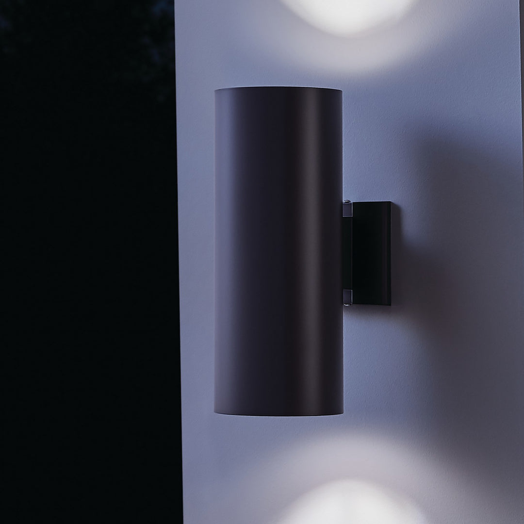 Kichler Canada - 9246AZ - Two Light Outdoor Wall Mount - Architectural Bronze