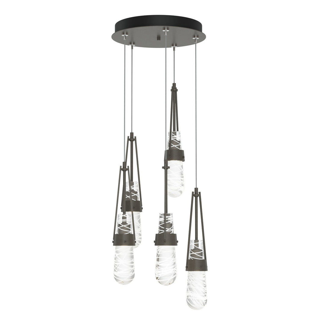 Hubbardton Forge Canada - 131120-SKT-STND-07-YJ0434 - LED Pendant - Link - Dark Smoke