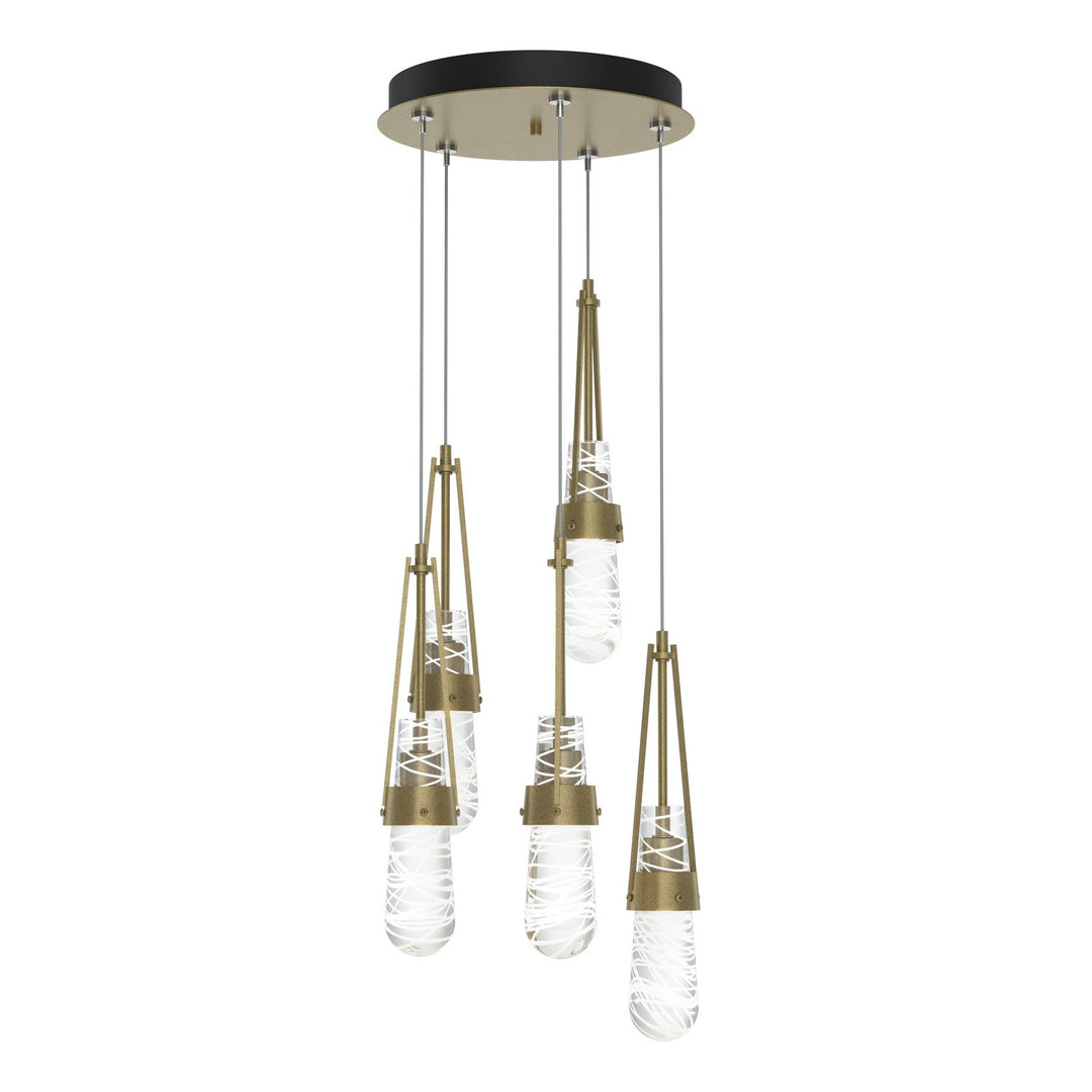 Hubbardton Forge Canada - 131120-SKT-STND-84-YJ0434 - LED Pendant - Link - Soft Gold