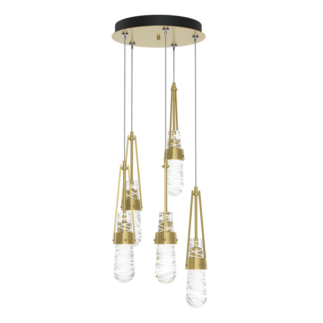 Hubbardton Forge Canada - 131120-SKT-STND-86-YJ0434 - LED Pendant - Link - Modern Brass