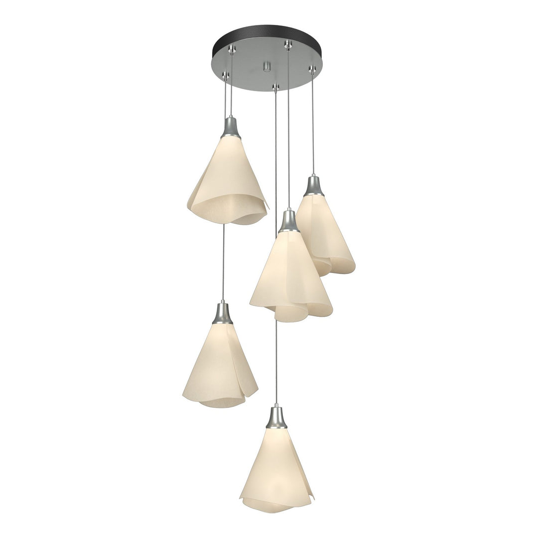 Hubbardton Forge Canada - 131122-SKT-STND-82-SH1987 - LED Pendant - Mobius - Vintage Platinum