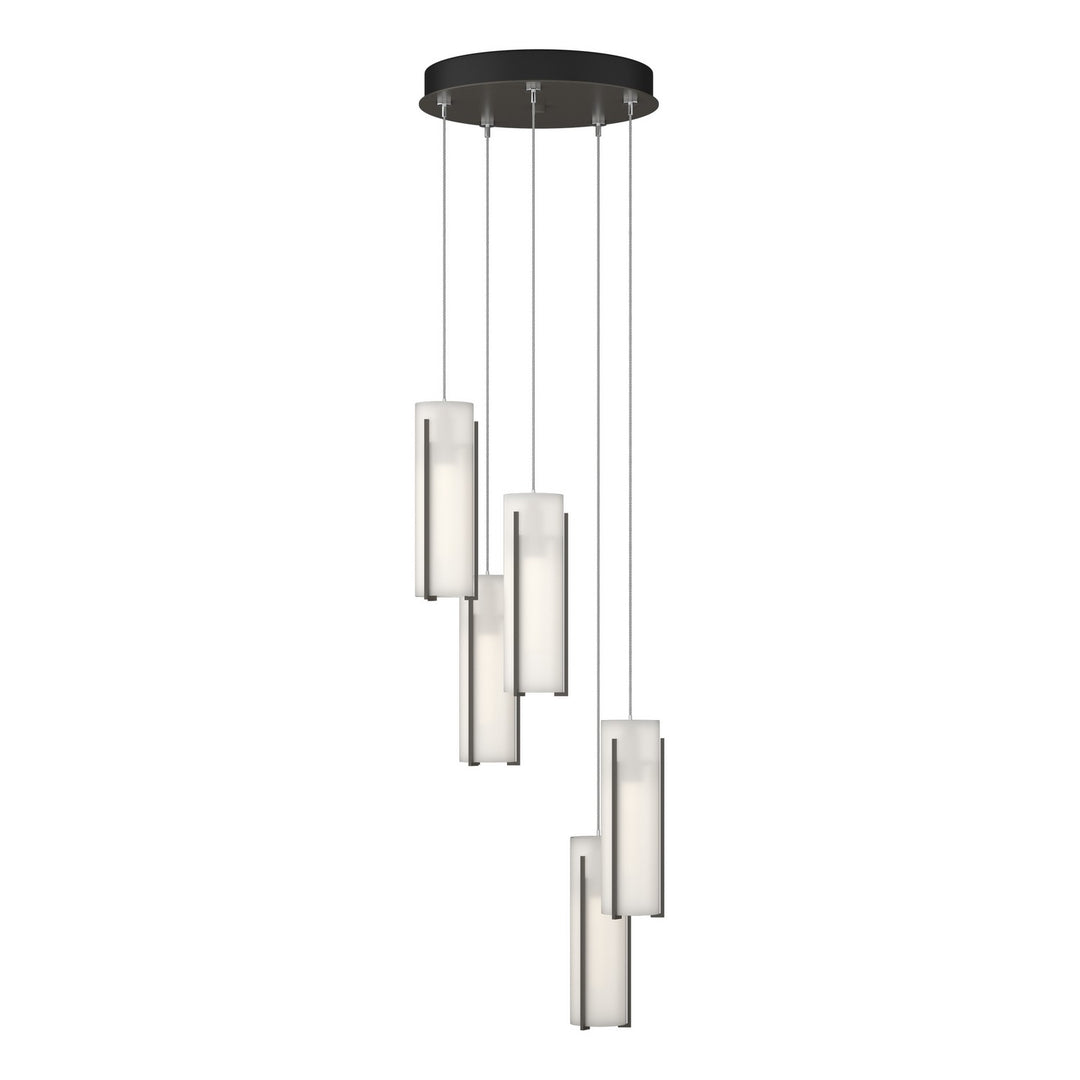 Hubbardton Forge Canada - 131124-SKT-STND-07-GG0065 - LED Pendant - Exos Glass - Dark Smoke