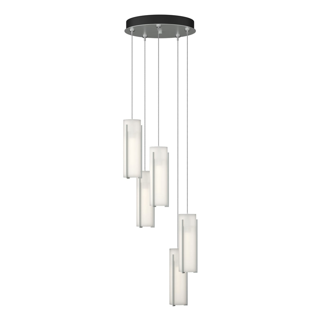 Hubbardton Forge Canada - 131124-SKT-STND-82-GG0065 - LED Pendant - Exos Glass - Vintage Platinum