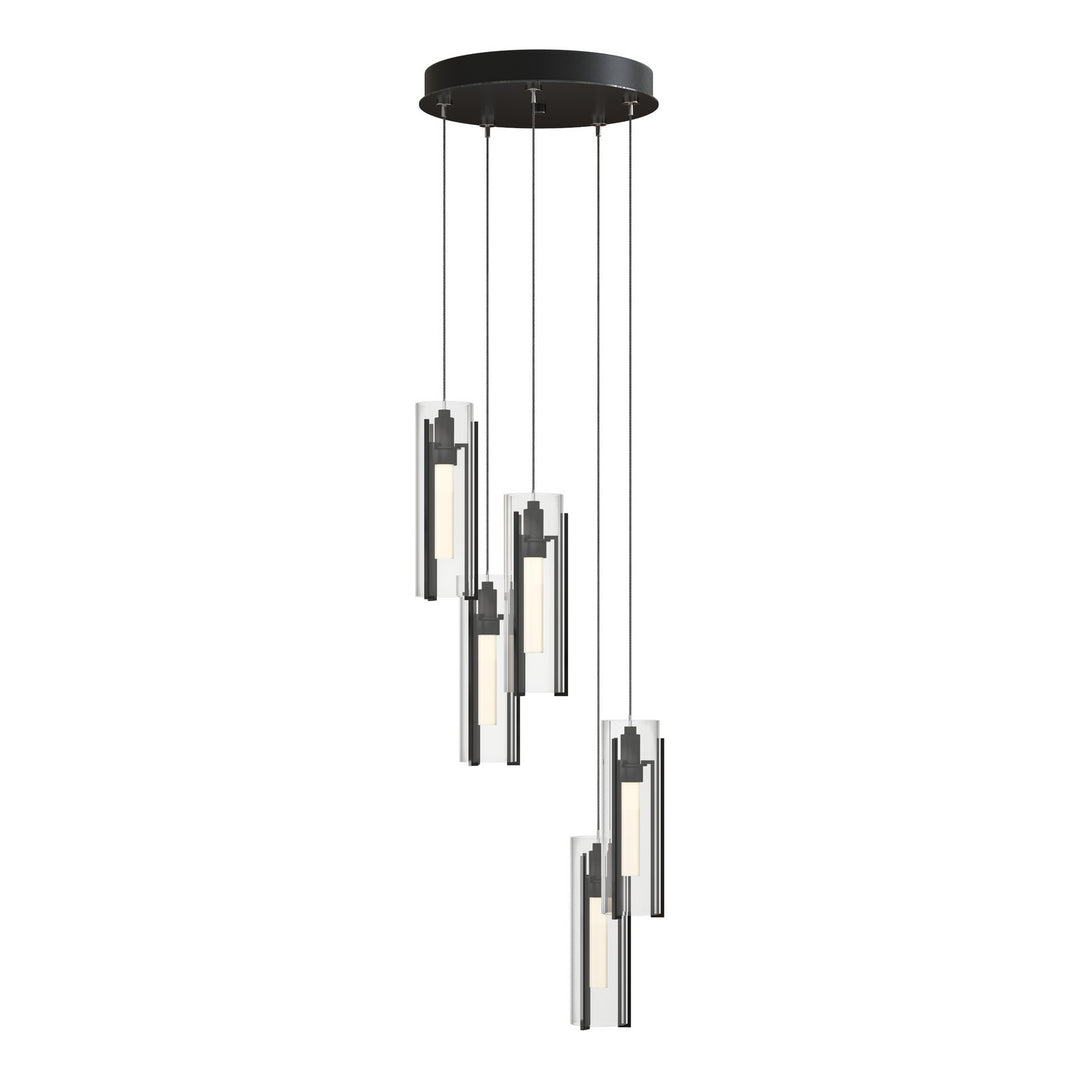 Hubbardton Forge Canada - 131124-SKT-STND-89-ZM0065 - LED Pendant - Exos Glass - Ink