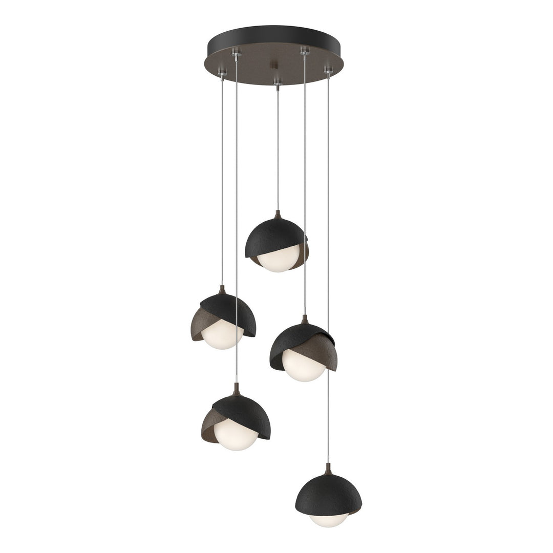 Hubbardton Forge Canada - 131125-SKT-STND-05-10-GG0711 - LED Pendant - Brooklyn - Bronze