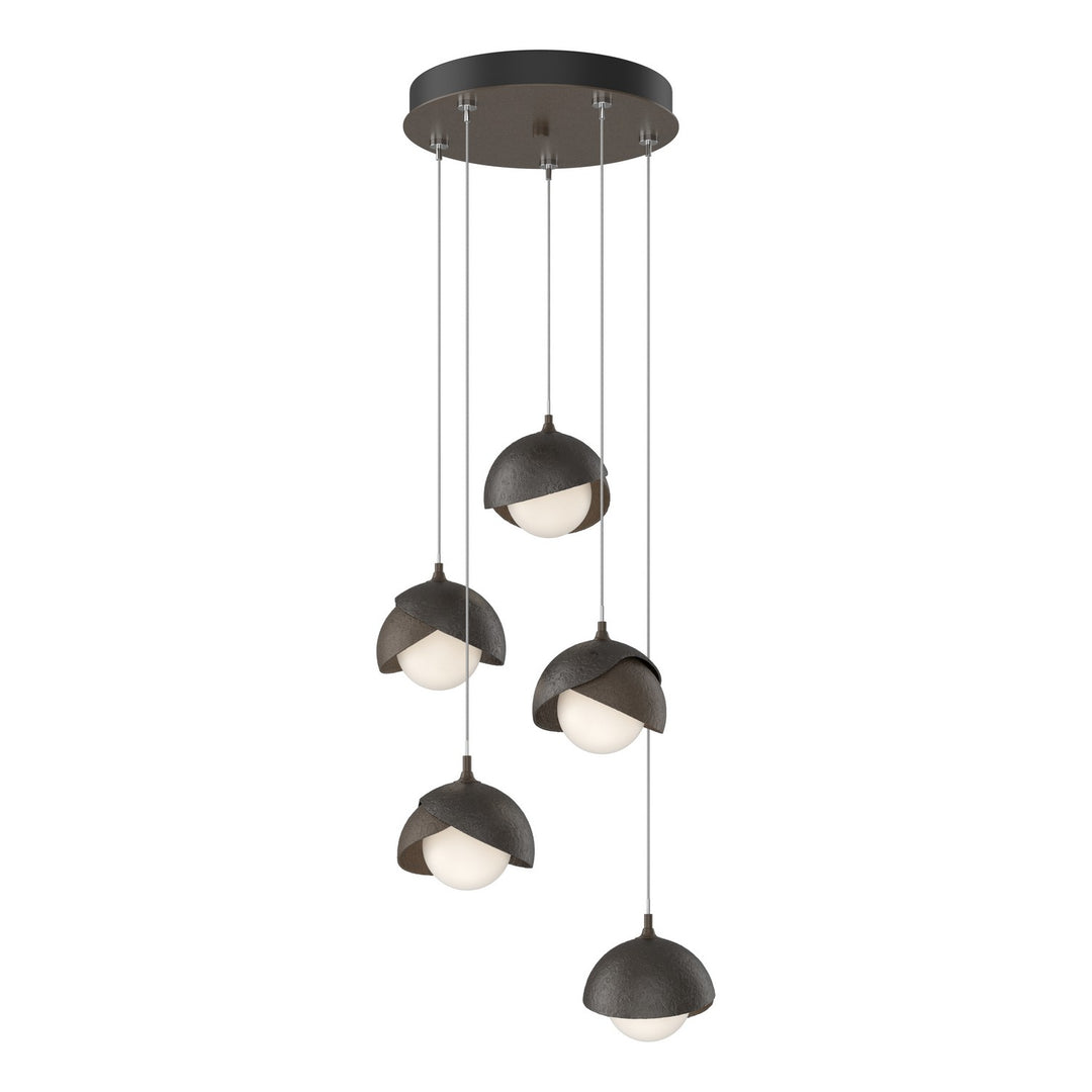 Hubbardton Forge Canada - 131125-SKT-STND-05-14-GG0711 - LED Pendant - Brooklyn - Bronze