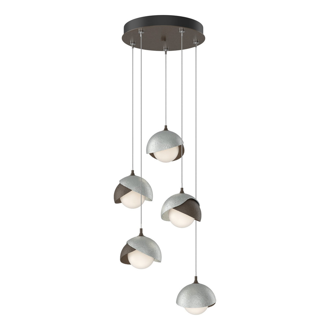Hubbardton Forge Canada - 131125-SKT-STND-05-82-GG0711 - LED Pendant - Brooklyn - Bronze
