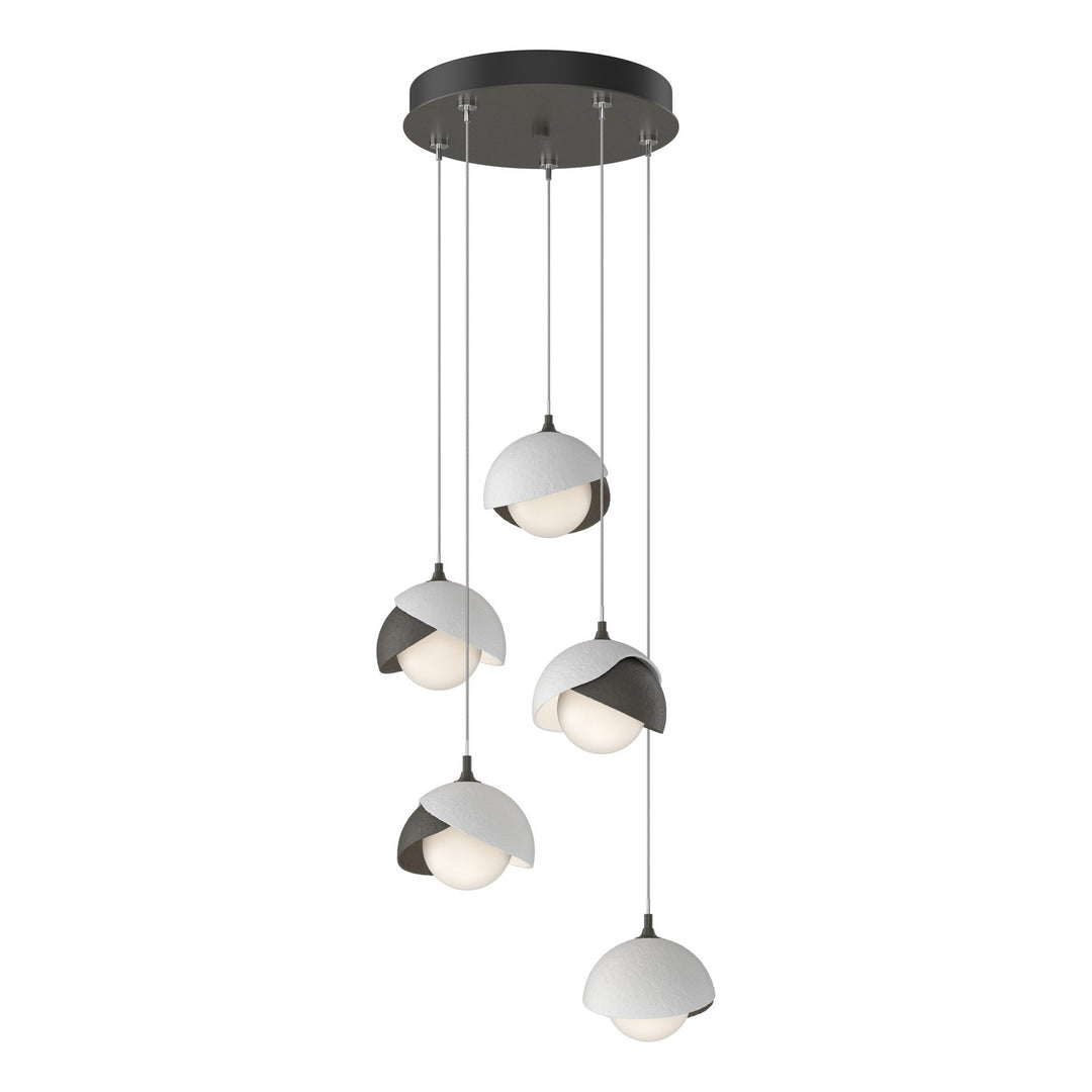 Hubbardton Forge Canada - 131125-SKT-STND-07-02-GG0711 - LED Pendant - Brooklyn - Dark Smoke