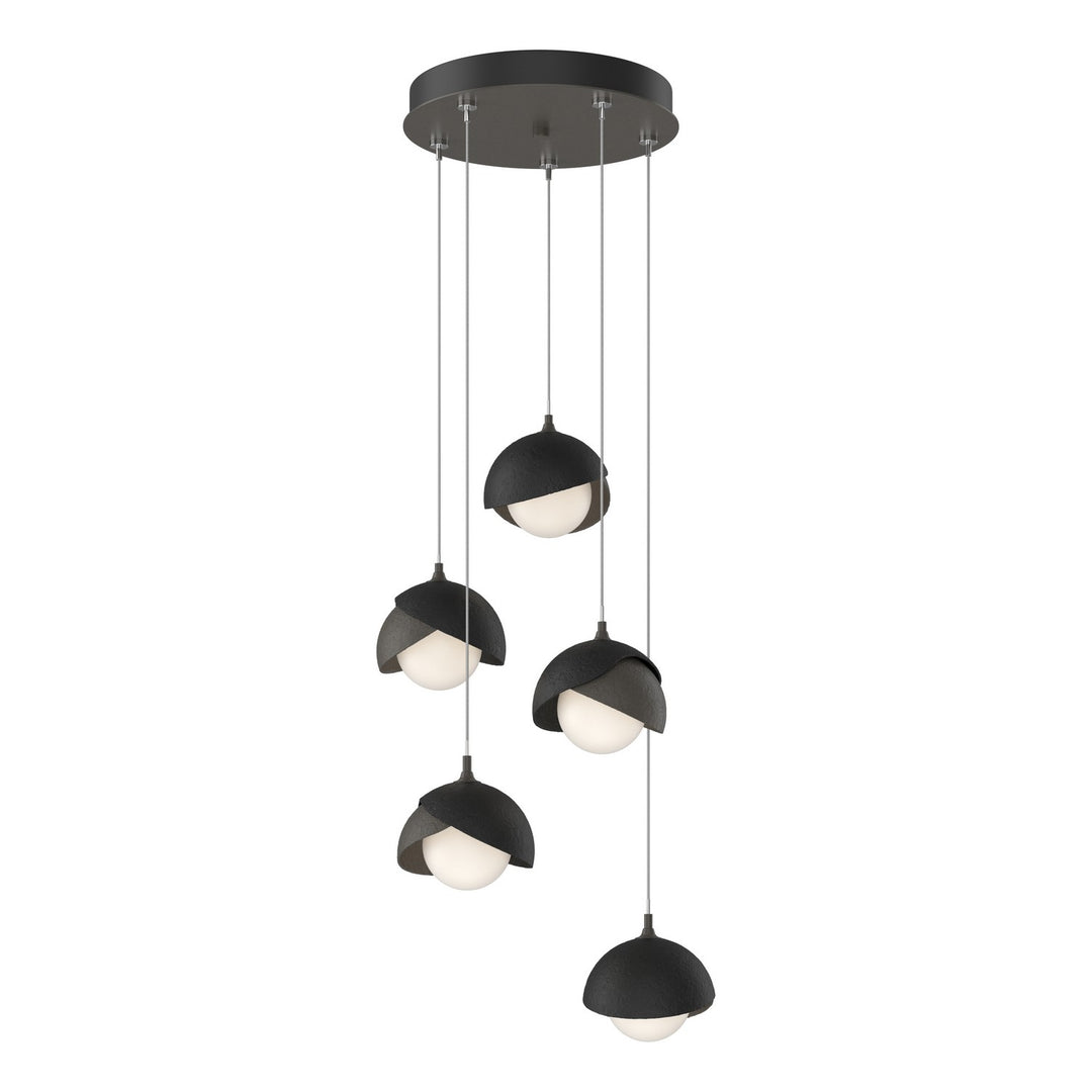 Hubbardton Forge Canada - 131125-SKT-STND-07-10-GG0711 - LED Pendant - Brooklyn - Dark Smoke