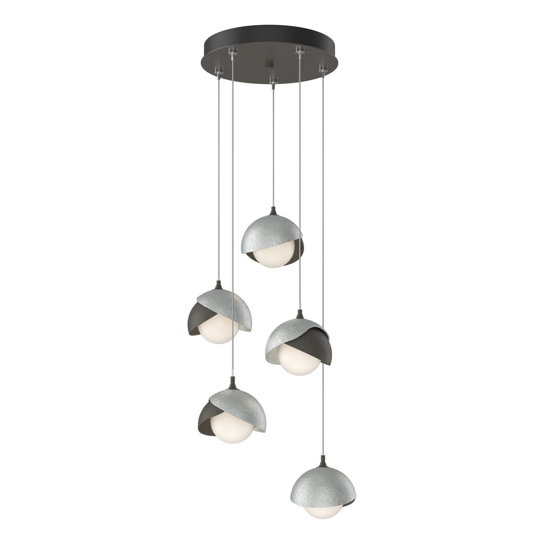 Hubbardton Forge Canada - 131125-SKT-STND-07-82-GG0711 - LED Pendant - Brooklyn - Dark Smoke