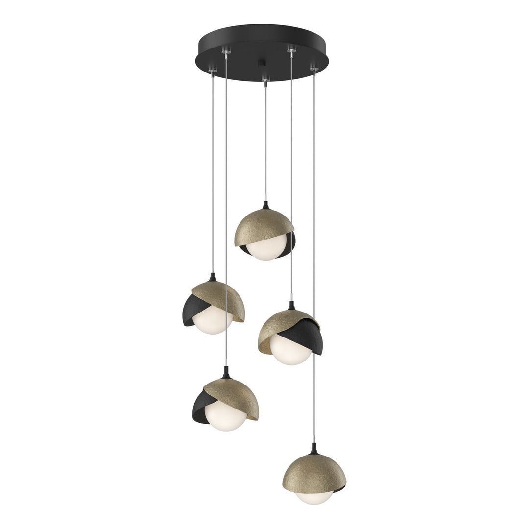 Hubbardton Forge Canada - 131125-SKT-STND-10-84-GG0711 - LED Pendant - Brooklyn - Black