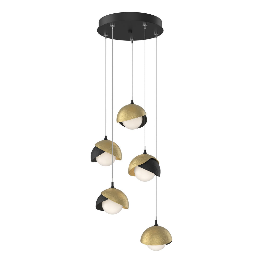 Hubbardton Forge Canada - 131125-SKT-STND-10-86-GG0711 - LED Pendant - Brooklyn - Black