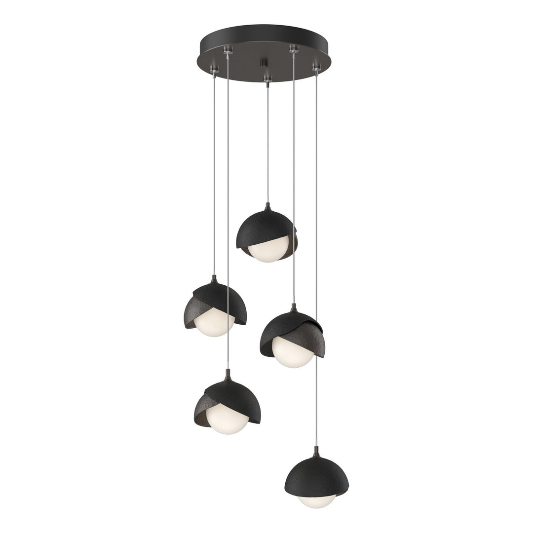 Hubbardton Forge Canada - 131125-SKT-STND-14-10-GG0711 - LED Pendant - Brooklyn - Oil Rubbed Bronze