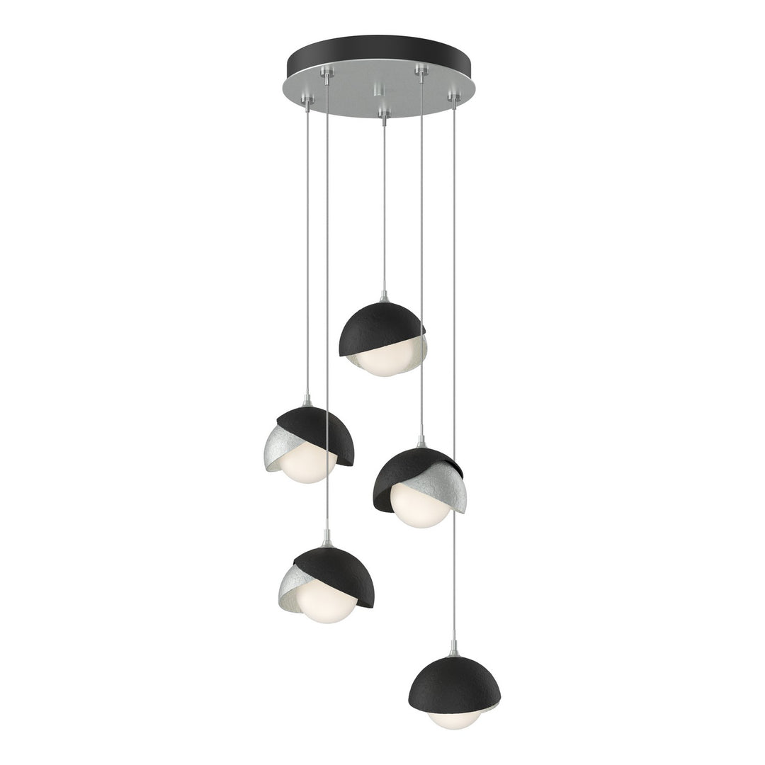 Hubbardton Forge Canada - 131125-SKT-STND-82-10-GG0711 - LED Pendant - Brooklyn - Vintage Platinum