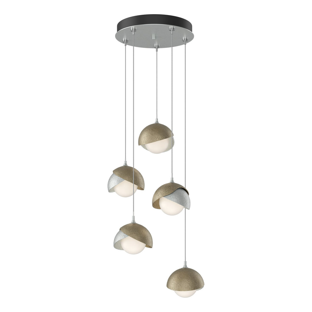 Hubbardton Forge Canada - 131125-SKT-STND-82-84-GG0711 - LED Pendant - Brooklyn - Vintage Platinum