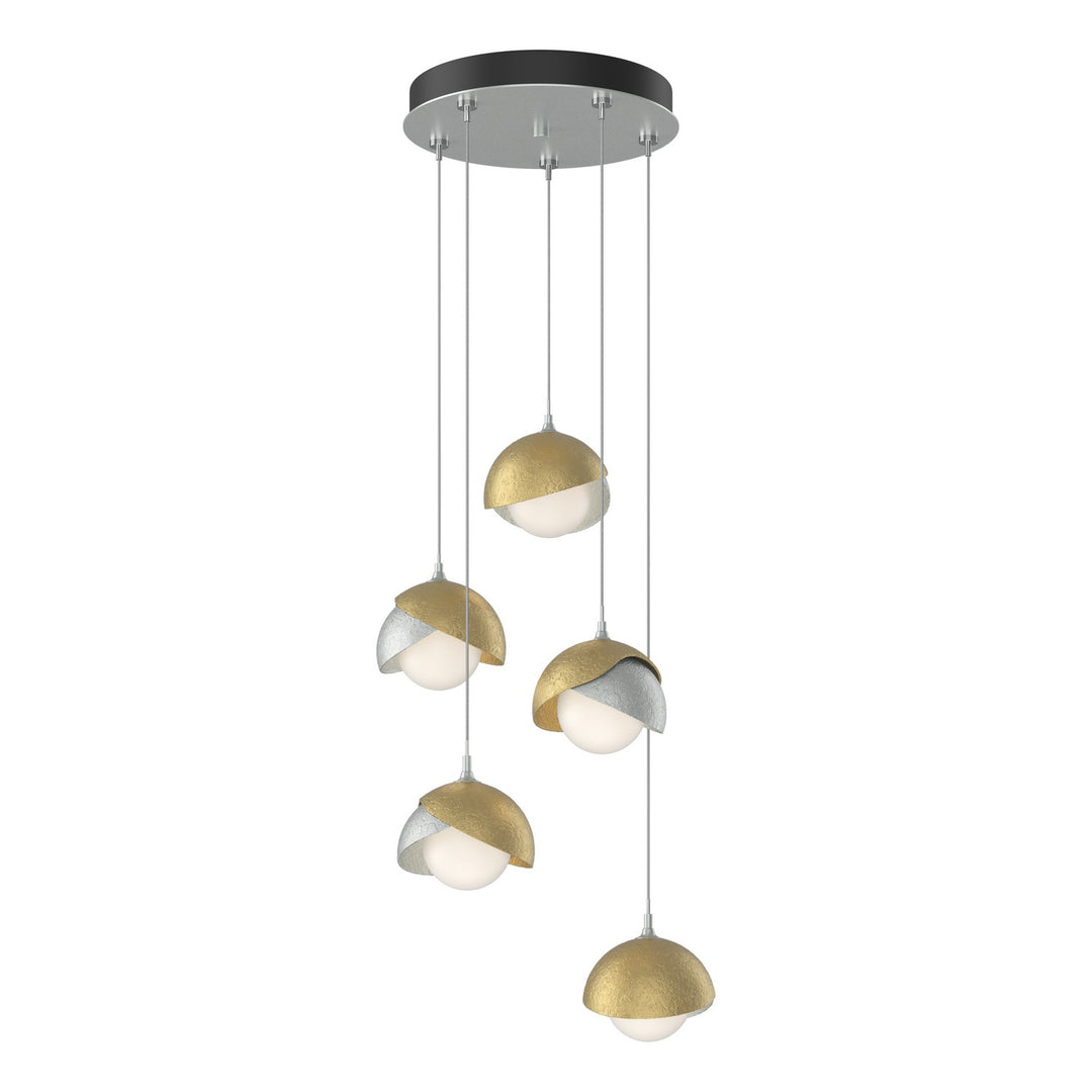 Hubbardton Forge Canada - 131125-SKT-STND-82-86-GG0711 - LED Pendant - Brooklyn - Vintage Platinum