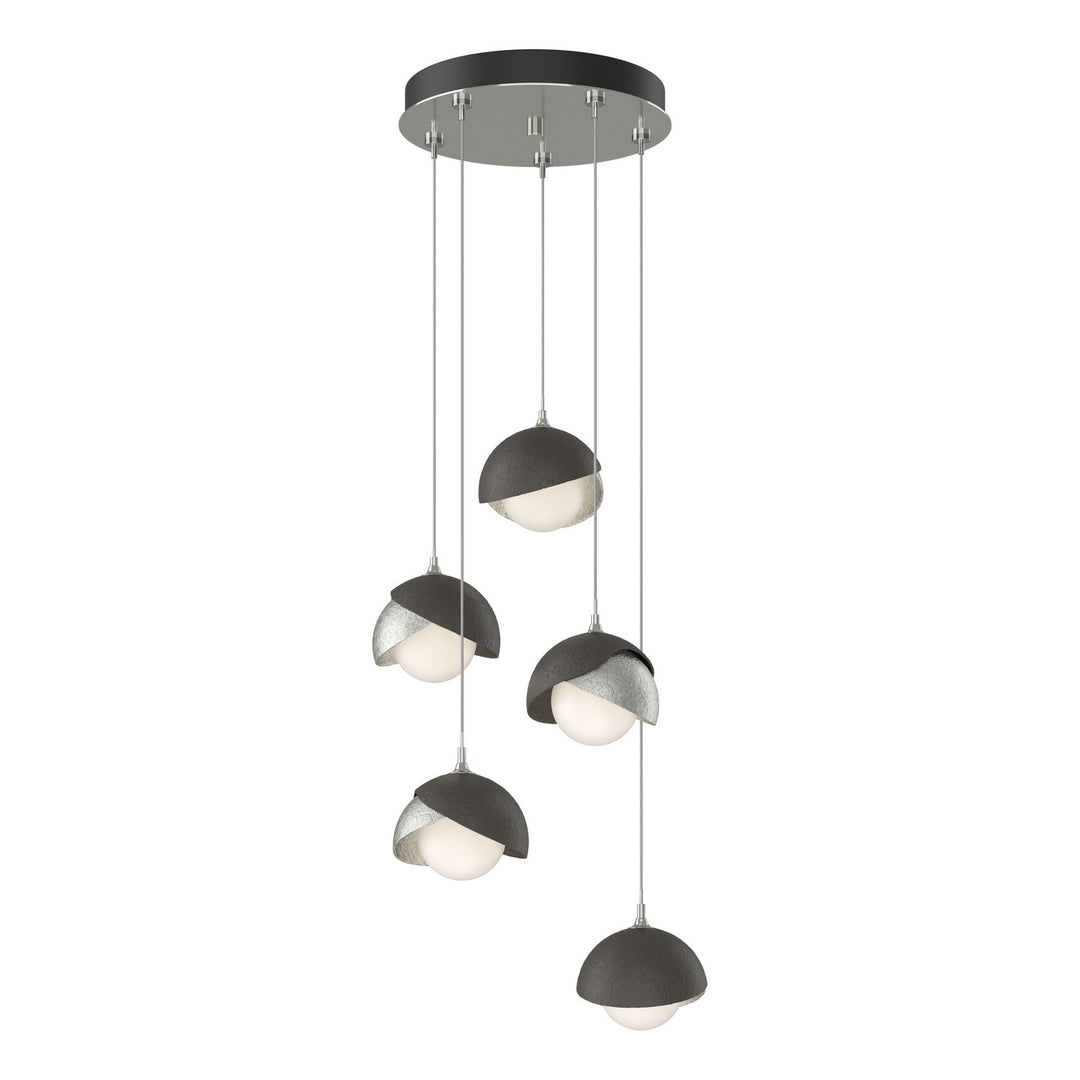 Hubbardton Forge Canada - 131125-SKT-STND-85-07-GG0711 - LED Pendant - Brooklyn - Sterling
