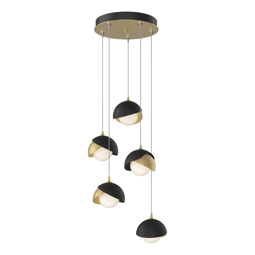 Hubbardton Forge Canada - 131125-SKT-STND-86-10-GG0711 - LED Pendant - Brooklyn - Modern Brass