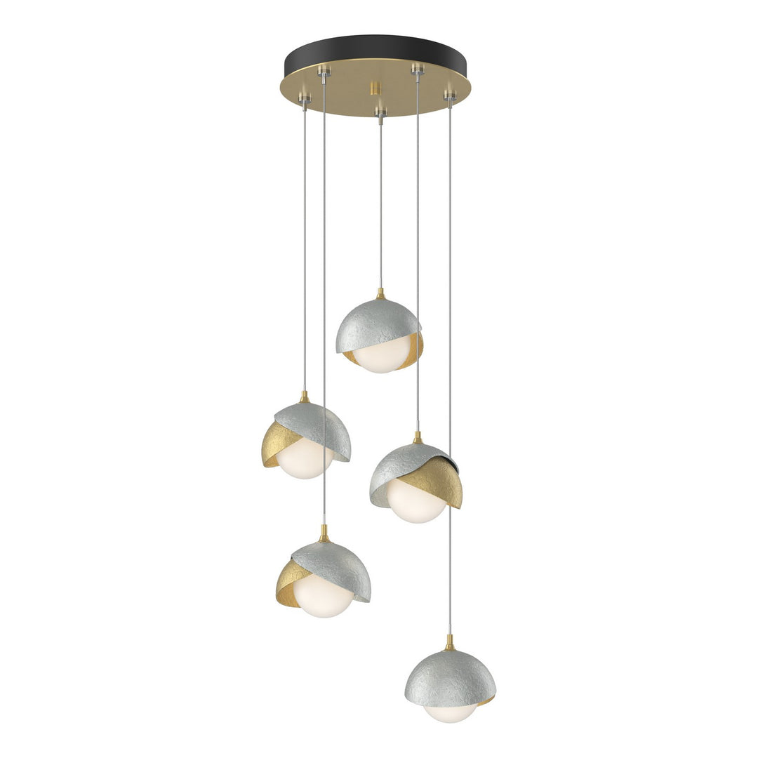 Hubbardton Forge Canada - 131125-SKT-STND-86-82-GG0711 - LED Pendant - Brooklyn - Modern Brass
