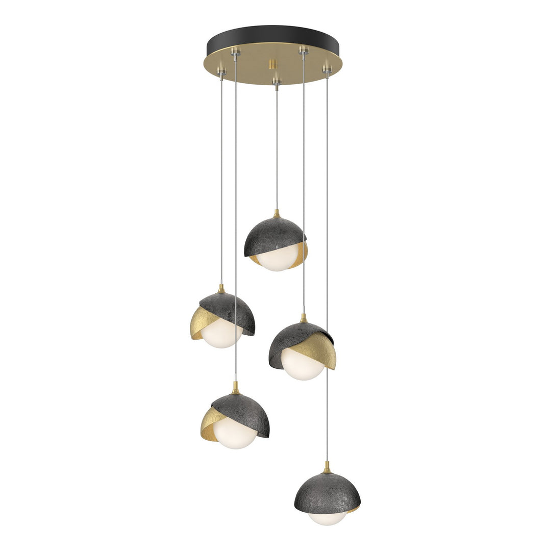 Hubbardton Forge Canada - 131125-SKT-STND-86-89-GG0711 - LED Pendant - Brooklyn - Modern Brass