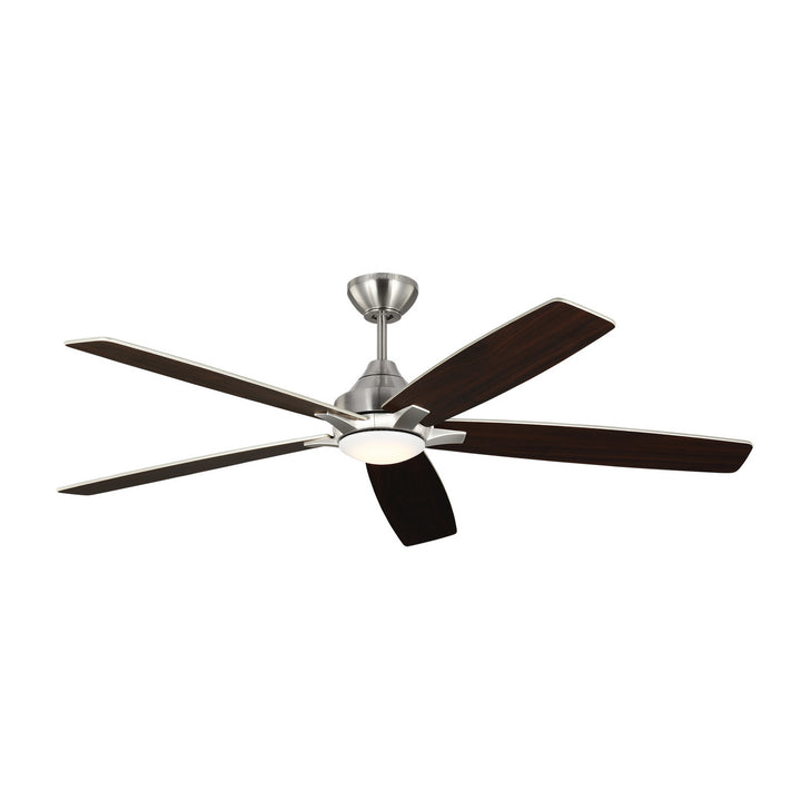 Generation Lighting Canada - 5LWDSM60BSD - 60" Ceiling Fan - Lowden - Brushed Steel