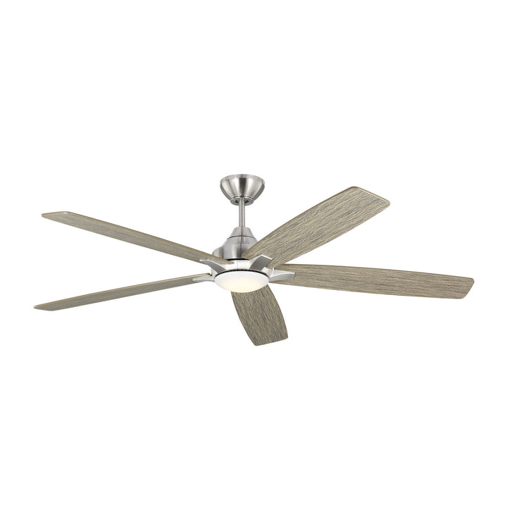 Lowden 60" Ceiling Fan in Brushed Steel - available from The Lighting Shoppe, trusted by Canadian homeowners