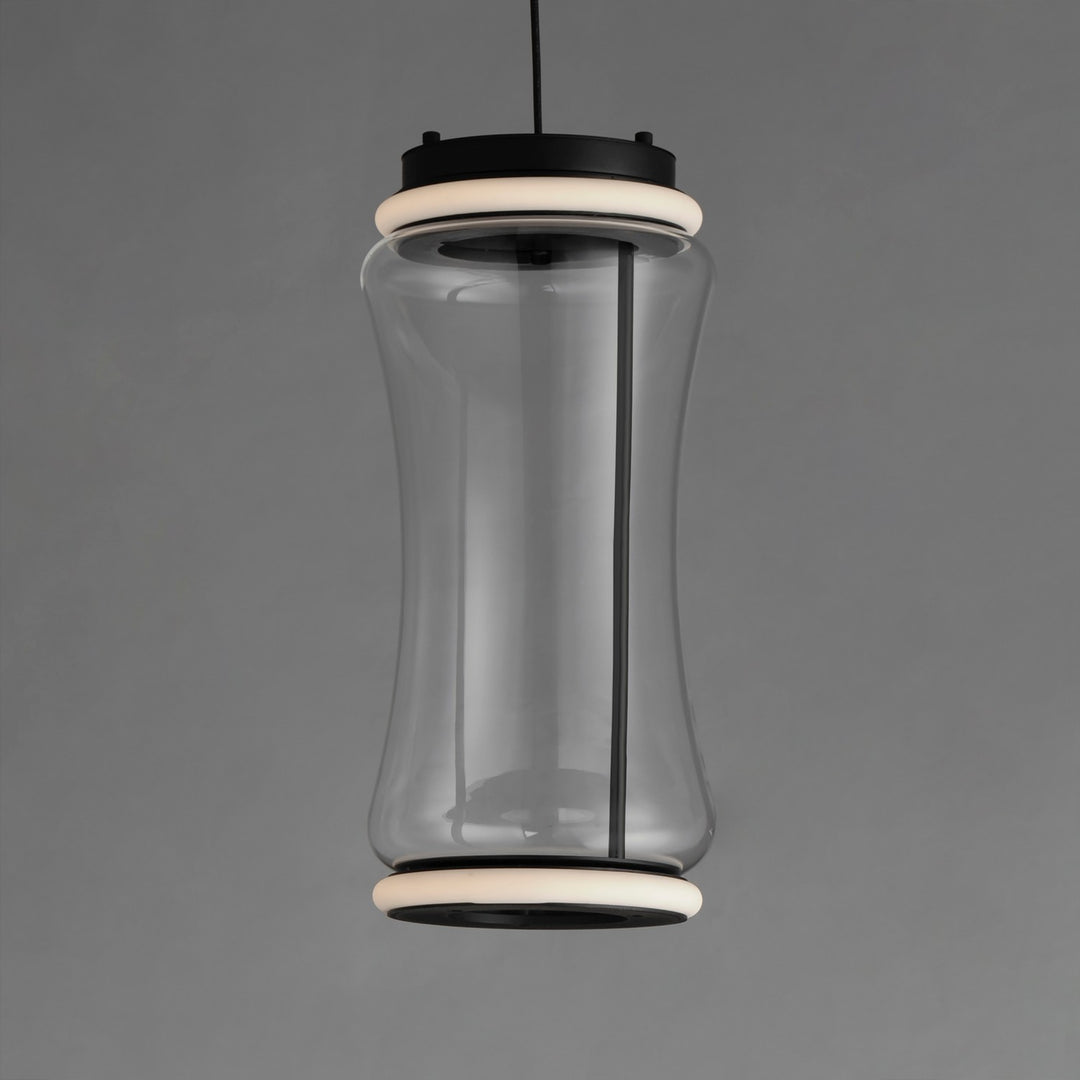 ET2 - E21382-18BK - LED Pendant - Syndicate - Black