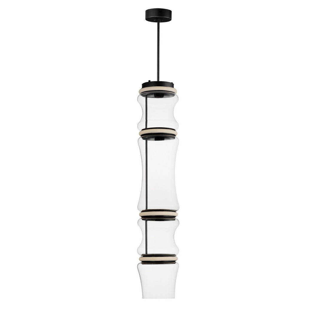 ET2 - E21384-18BK - LED Pendant - Syndicate - Black